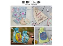 ITH Stickserie - Beutel Blanko mit Tunnelzug ohne sichtbare Nähte innen